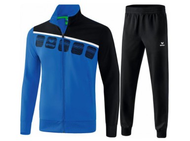 ERIMA 5-C męski dres sportowy niebieski