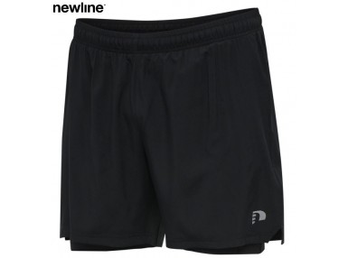 Spodenki biegowe męskie NEWLINE CORE 2-in-1