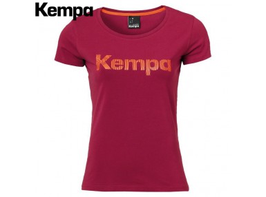 Damska koszulka bawełniana KEMPA GRAPHIC