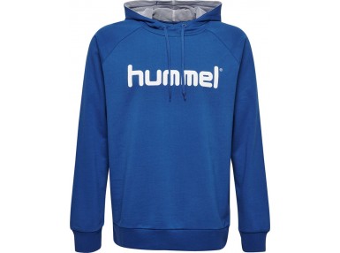 HUMMEL GO COTTON LOGO bluza męska z kapturem